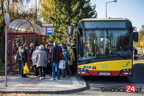 Na cmentarze miejską komunikacją za darmo ROZKŁAD JAZDY Swidnica24