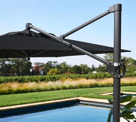 Rectangular Sunbrella Aluminum Cantilever Umbrella Outdoor Umbrellas