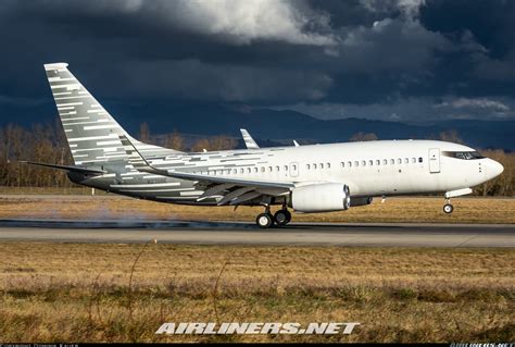 boeing  lt bbj untitled aviation photo  airlinersnet