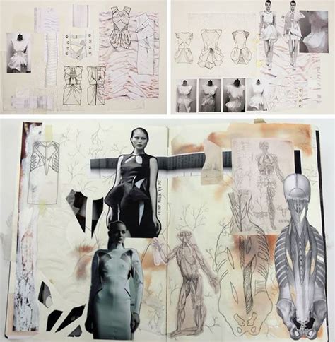 Textiles And Fashion Design Sketchbooks Inspirational Examples