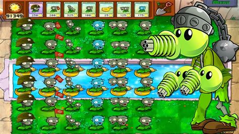 Plants Vs Zombies Mod Zomplants Vs Zombotany All Pea Zomplants Vs All