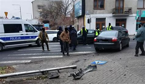 Policyjny pościg ulicami Lublina 30 latek uciekał kradzionym audi