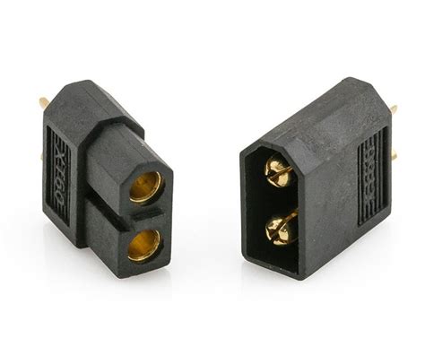 Коннекторы-разъемы Amass XT60 Male and Female Black 3.3mm Connector ...