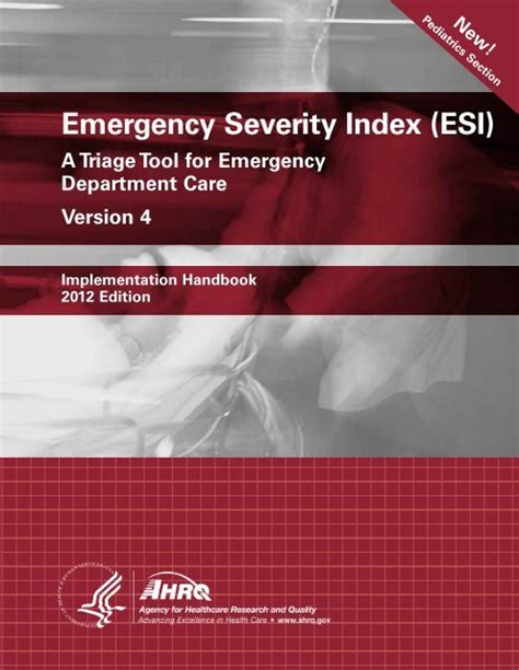 Emergency Severity Index Esi A Triage Tool For Emergency