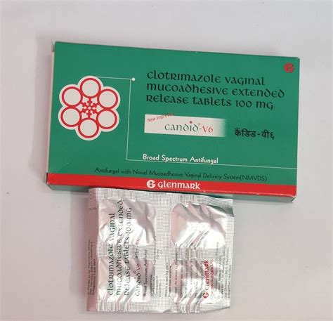 Clotrimazole Vaginal Mucoadhesive Extended Release Tablets Mg At Rs