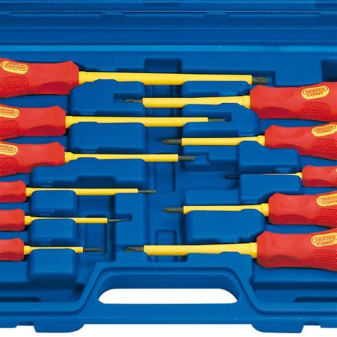 Draper 11 Piece Vde Fully Insulated Screwdriver Set Wilko