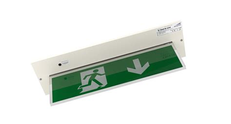 Recessed Led Emergency Exit Sign Emergency Lighting