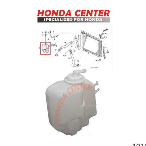 Jual Tabung Tangki Botol Serap Cadangan Air Radiator Tank Reserve Honda