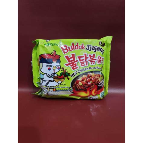 Jual Samyang Buldak Jjajang Hot Chicken 140 G Mie Instant Samyang Korea Jjajangmyeon Shopee