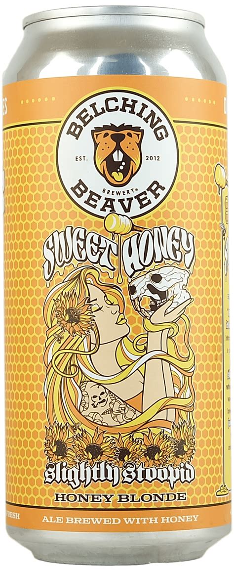 Belching Beaver X Slightly Stoopid Honey Blonde Ale Ml The Oak Barrel