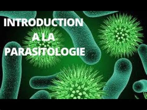 Introduction à la Parasitologie YouTube