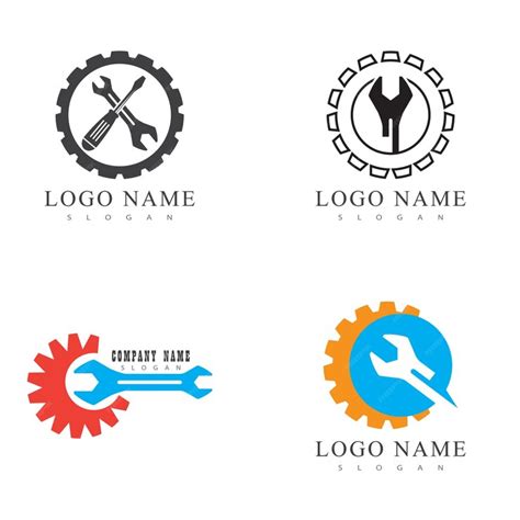 Premium Vector | Service Logo Template vector illustration design