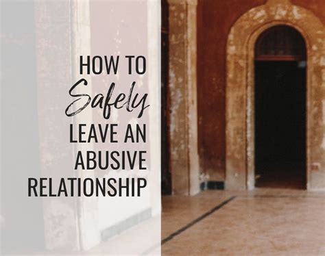 How To Safely Leave An Abusive Relationship Terri Cole