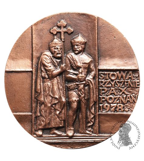 Polska Prl Pozna Medal Autorski Rocznica