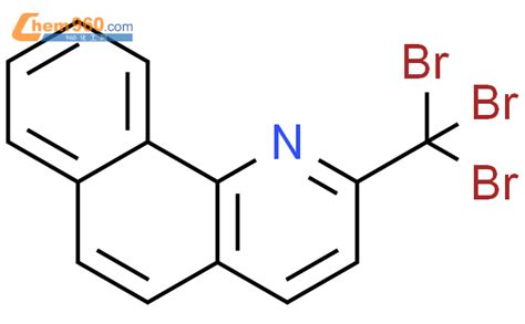 65998 07 4 Benzo h quinoline 2 tribromomethyl 化学式结构式分子式molsmiles