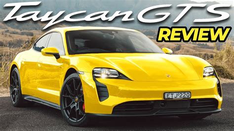 The Sweet Spot Of The Taycan Range Porsche Taycan Gts 2022 Review Youtube