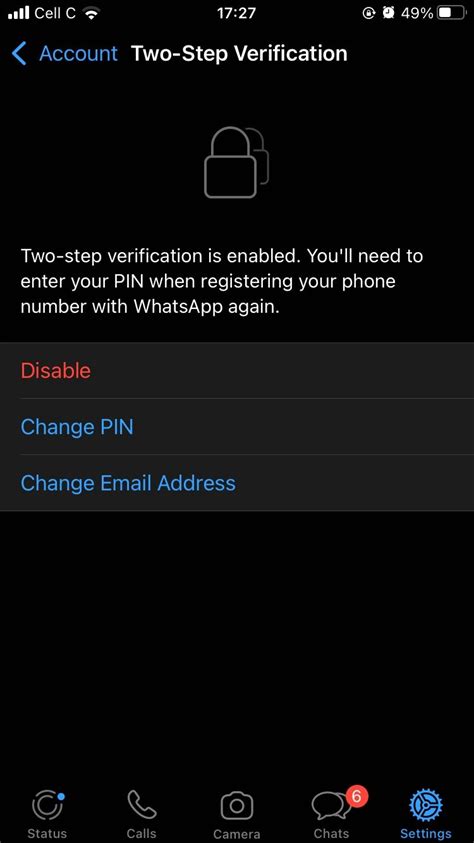 How To Set Up And Use Two Step Verification On Whatsapp