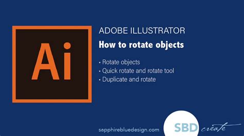 How To Rotate Objects In Adobe Illustrator YouTube