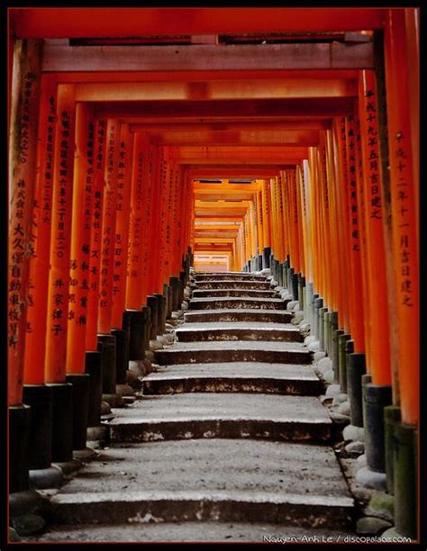 Steps At Fushimi Inari Shrine Kyoto Japan Vacation Kyoto Inari