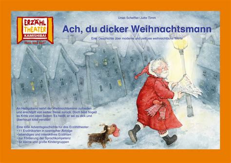 Ach Du Dicker Weihnachtsmann Kamishibai Bildkarten Buch Hase Und