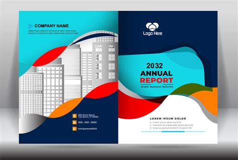 Annual Report Creative Portfolio Business Brochure Template