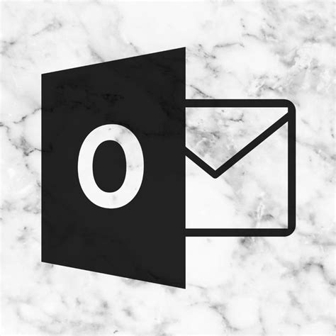 Outlook white marble icon 🤍 | Pantalla de inicio iphone, Icono de ios ...