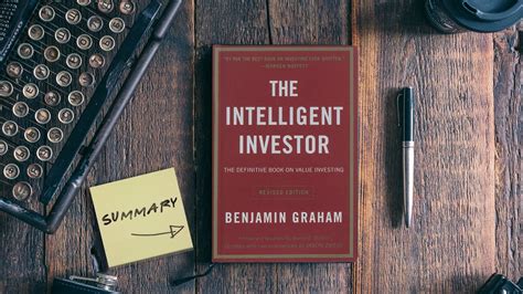 The Intelligent Investor Summary Review Benjamin Graham Animated