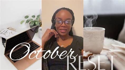 OCTOBER RESET ROUTINE Budgeting Goals And Current Favorites YouTube