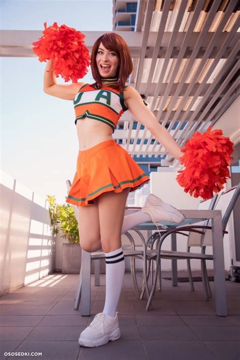 Nichameleon My Hero Academia Ochaco Uraraka Naked Cosplay Asian