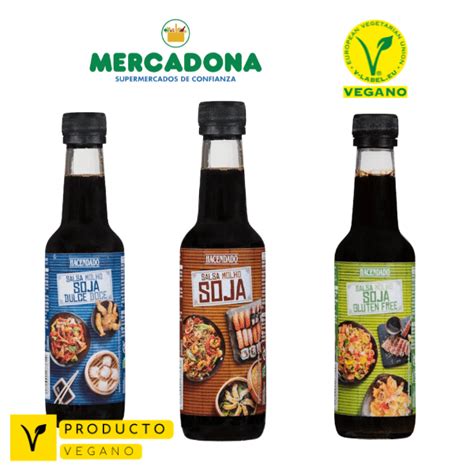 Salsa De Soja Mercadona Sabor Oriental En Tu Hogar Producto Vegano