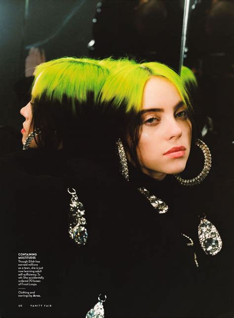 BILLIE EILISH in Vogue Magazine, UK March 2021 – HawtCelebs