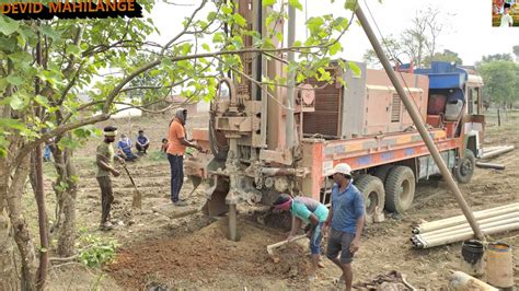 Borewell Drilling Step By Step Amazing Video Borewell Drilling Youtube