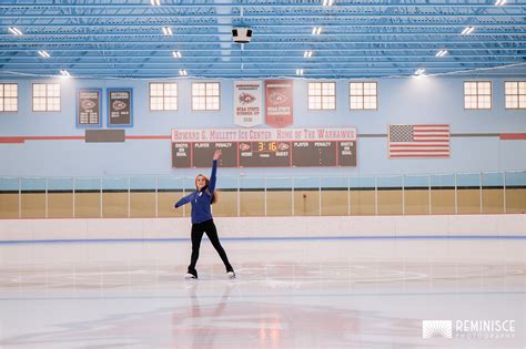 Figure Skating Senior Photos at Mullett Ice Center — Reminisce Photography