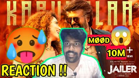 Jailer Kaavaalaa Song Lyric Video Reaction SuperStar Rajinikanth