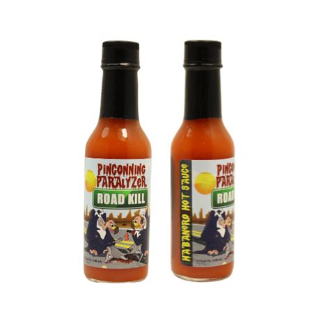 Pinconning Paralyzer Road Kill Xxx Habanero Extract Hot Sauce