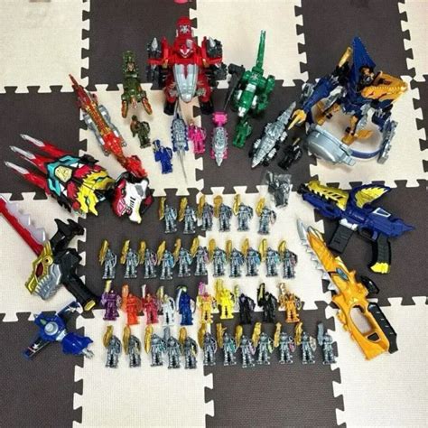 Bandai Japan Dx Megazord Power Rangers Dino Fury Sentai Ryusoulger