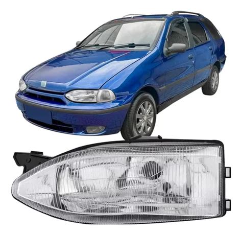 Farol Fiat Palio Siena Strada 1996 1997 1998 G1 Foco Simples Frete grátis