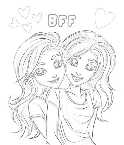 Best Friend Coloring Page Coloring Pages Mimi Panda