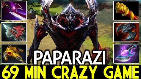 PAPARAZI Shadow Fiend 69 Min Crazy Game Megacreeps Comeback Dota 2