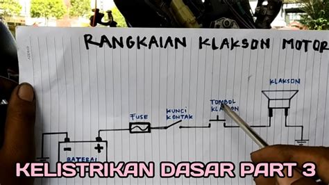 Kelistrikan Dasar Part Sistem Klakson Pada Sepeda Motor Youtube