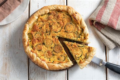 Zucchini And Ricotta Savory Tart Italian Recipes By GialloZafferano