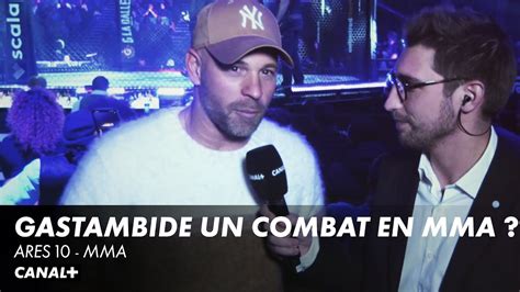 Bientôt un combat de MMA pour Frank Gastambide YouTube