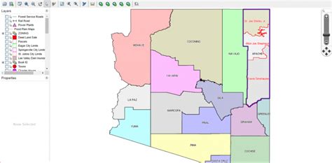 Road Statistics Apache Country District 2