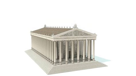 3d Model History Temple Of Artemis Teacher Made