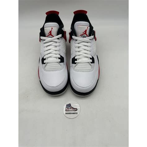 Jordan 4 Retro Red Cement (GS) - Sneaker Hustle