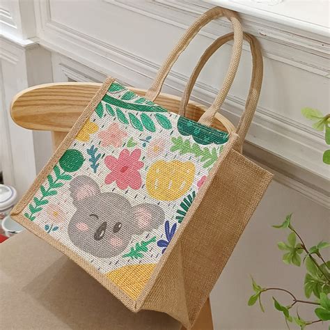 China Reusable Jute Tote Bag With Logo Manufacturers And Factory