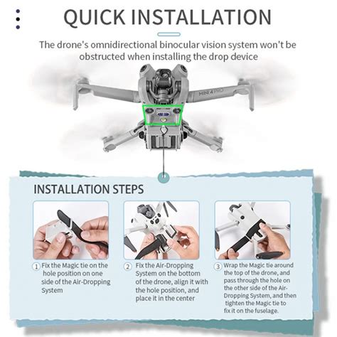 Airdrop System Dji Mini 4 Pro Kit