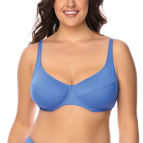 Vivisence Underwired Bikini Top 3216 Light Blue Light Blue