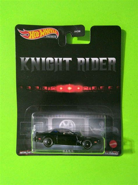 K I T T Knight Rider Hot Wheels Premium Real Riders Mattel