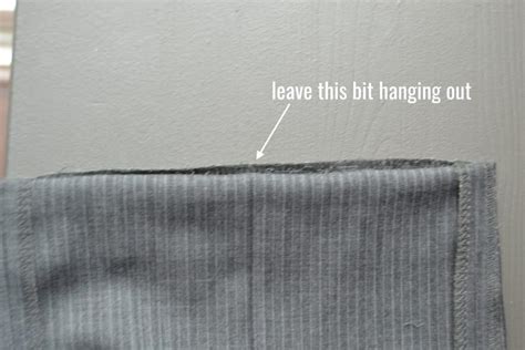 How To Fix A Busted Hem On A Pair Of Pants Mary Martha Mama